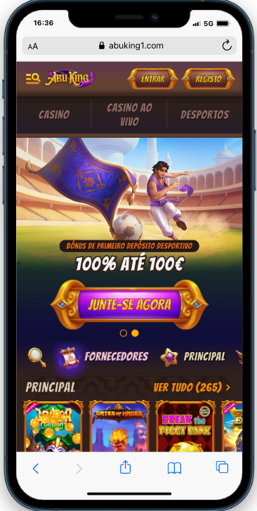 AbuKing Casino Móvel AbuKing Casino mobile