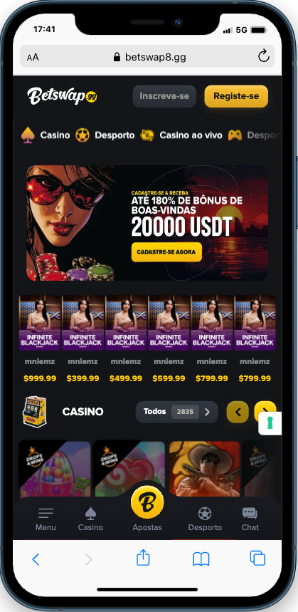 Betswap Casino Móvel Betswap Casino mobile