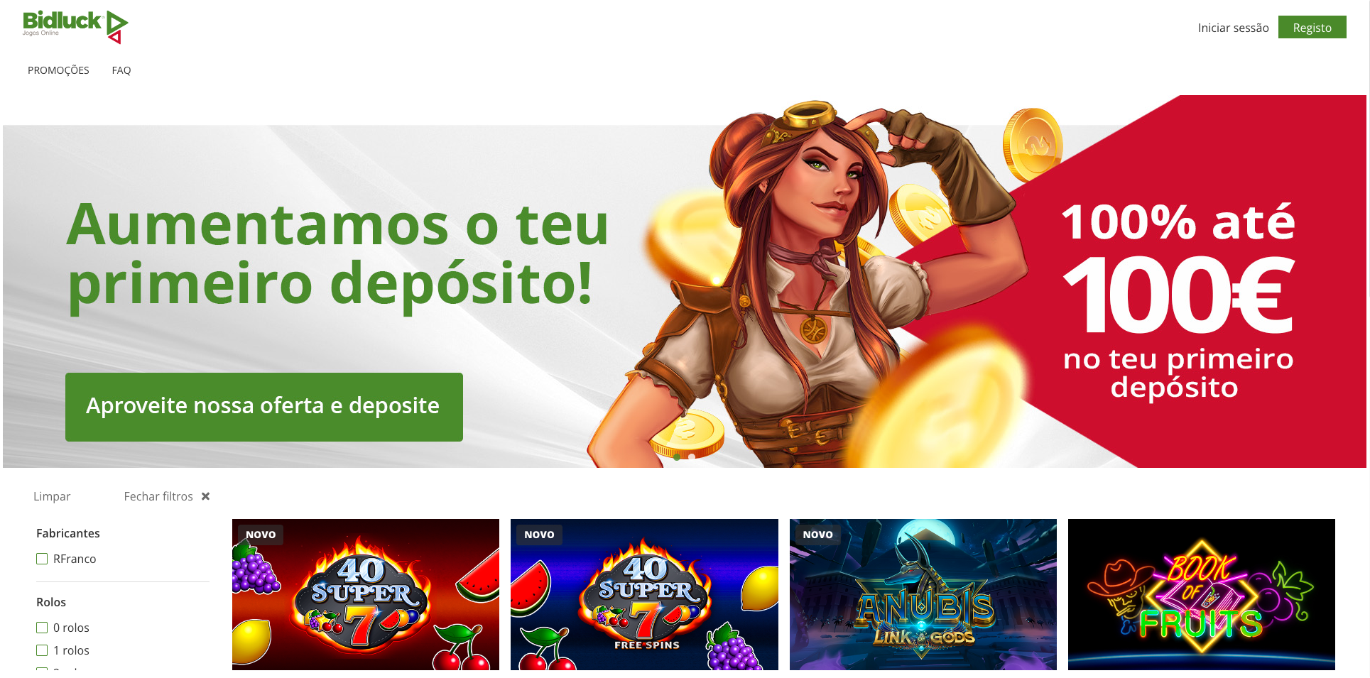 Bidluck Portugal Bidluck Casino