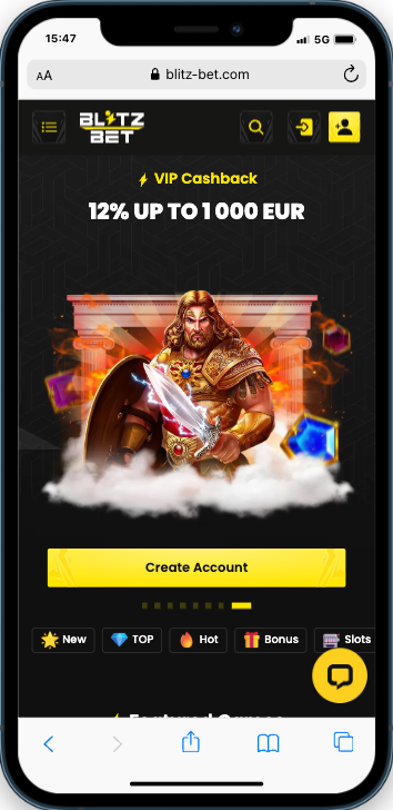 BlitzBet Móvel BlitzBet mobile