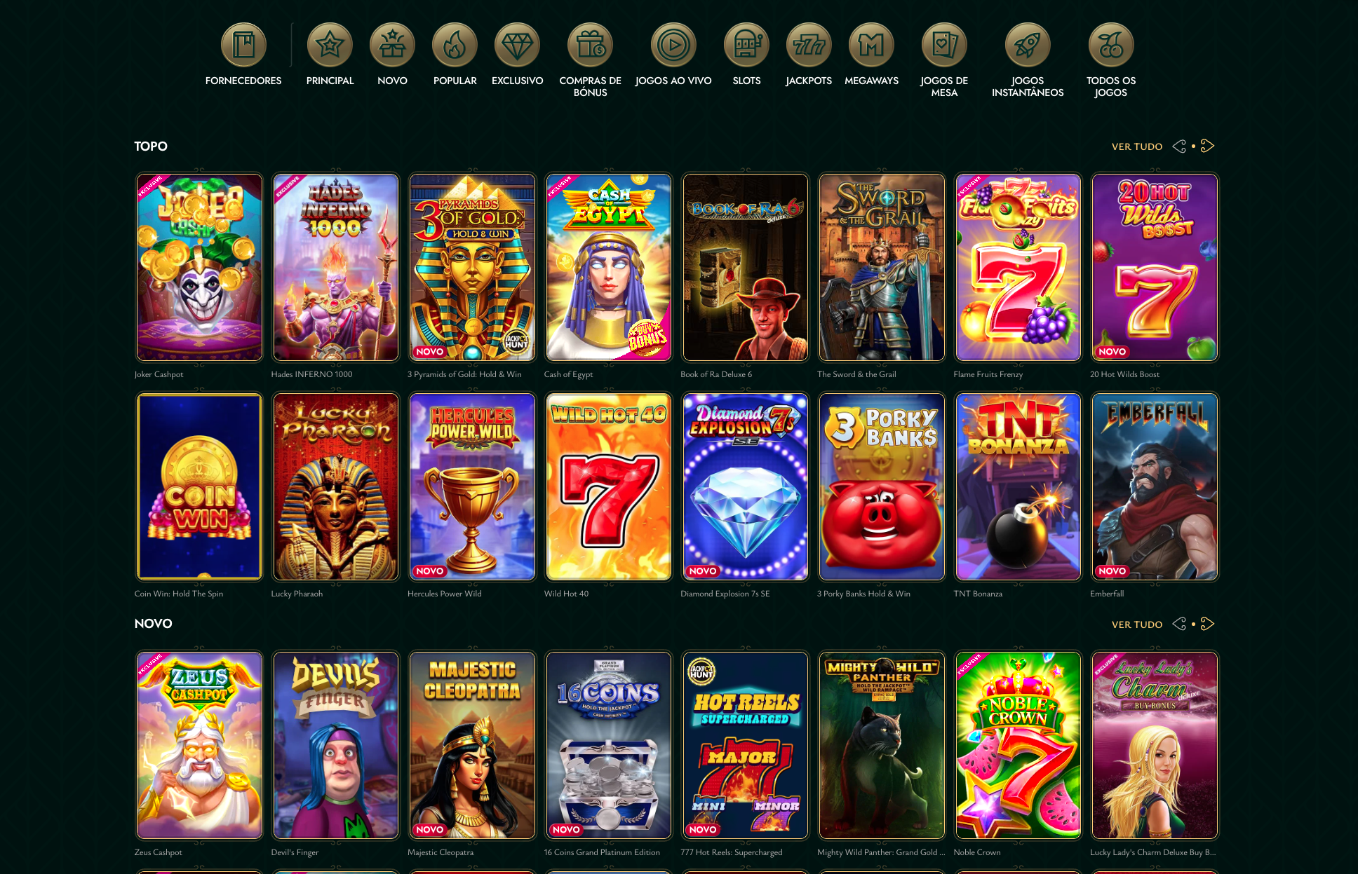 Jogos no Cashed Casino Online Cashed Casino Online Jogos