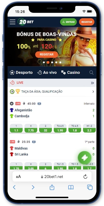 20Bet mobile 20 bet aplicação