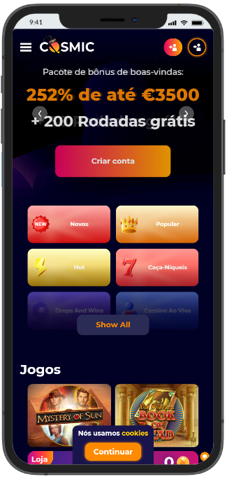 Cosmicslot Casino Portugal Móvel Cosmicslot Casino Portugal mobile