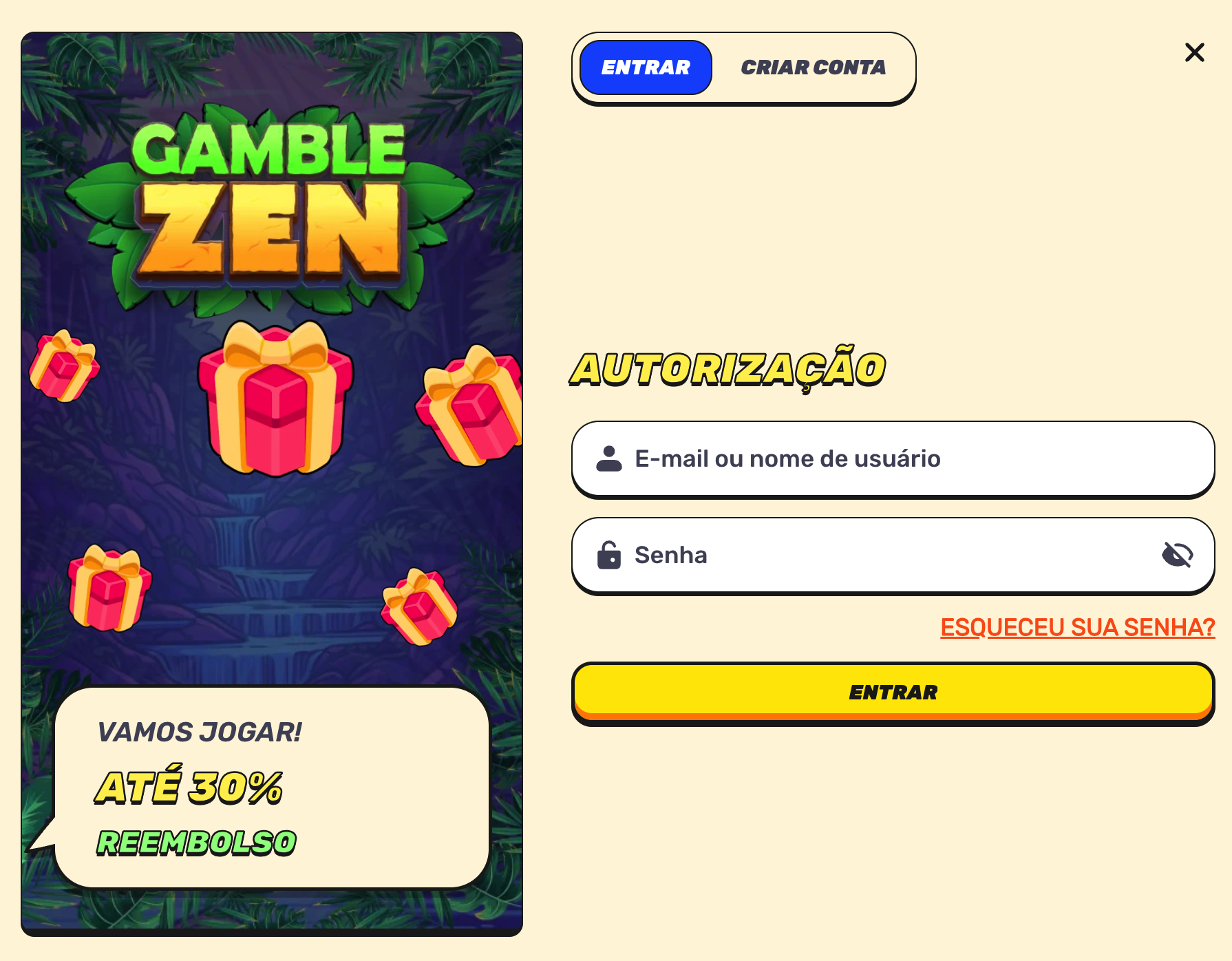 Gamblezen Casino entrar Gamblezen Casino login