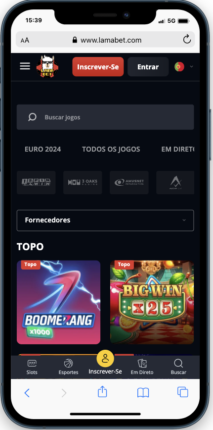 Lamabet Móvel Lamabet mobile