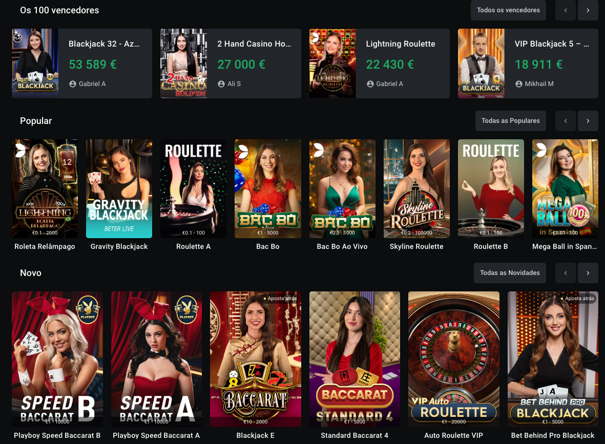 Dealer ao Vivo com Leon Casino Leon Casino casino ao vivo