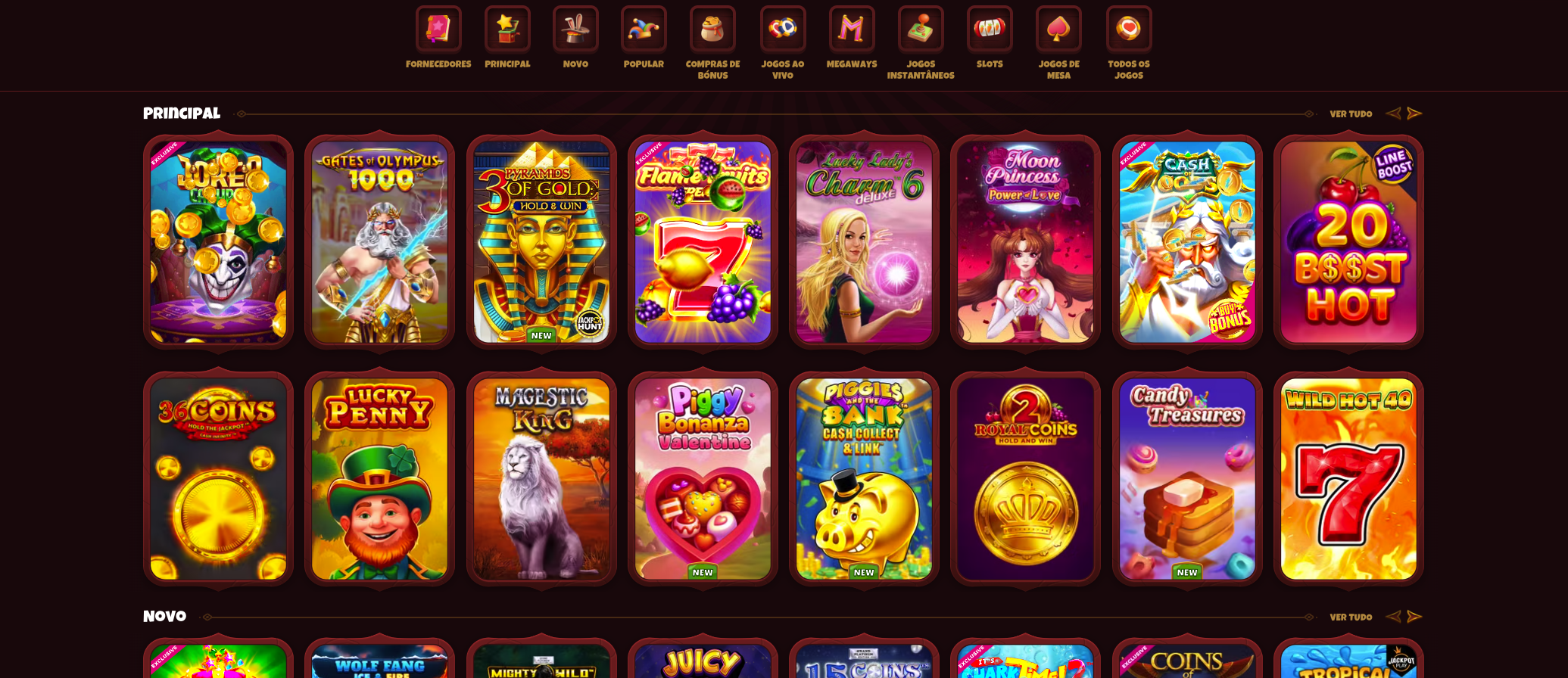Jogos no Magius Casino Online Magius Casino Online Jogos