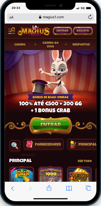 Magius Casino Online Móvel Magius Casino Online mobile