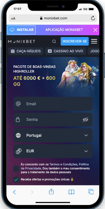 MonixBet Móvel MonixBet mobile