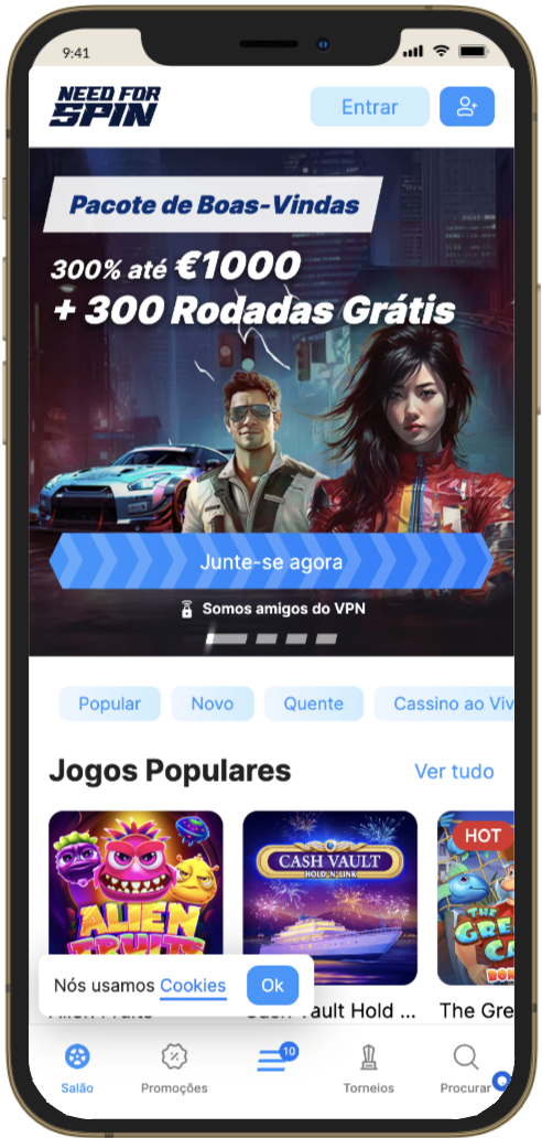 Need For Spin Casino Móvel Need For Spin Casino mobile