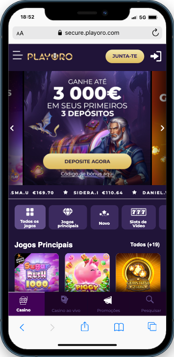 Playoro Casino Online Móvel Playoro Casino Online mobile