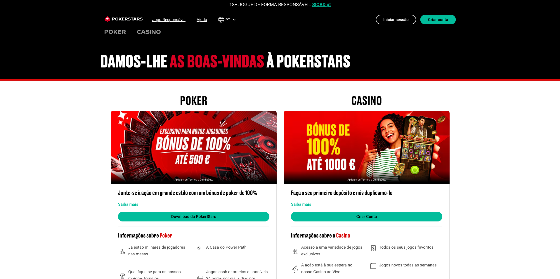 Pokerstars Portugal Pokerstars