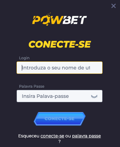 Powbet entrar Powbet login