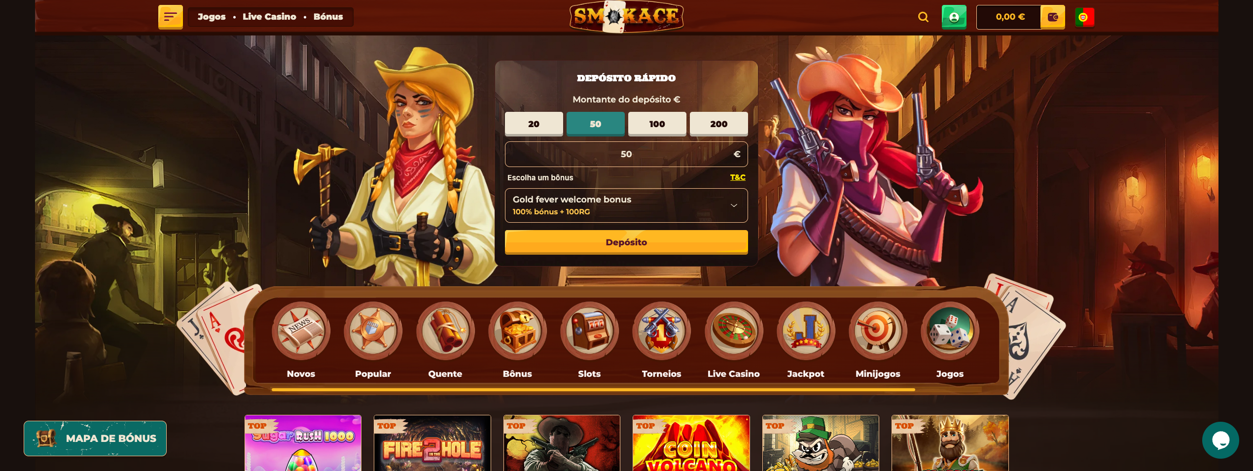 Jogue no Smokace Casino Online Smokace Casino Online site oficial