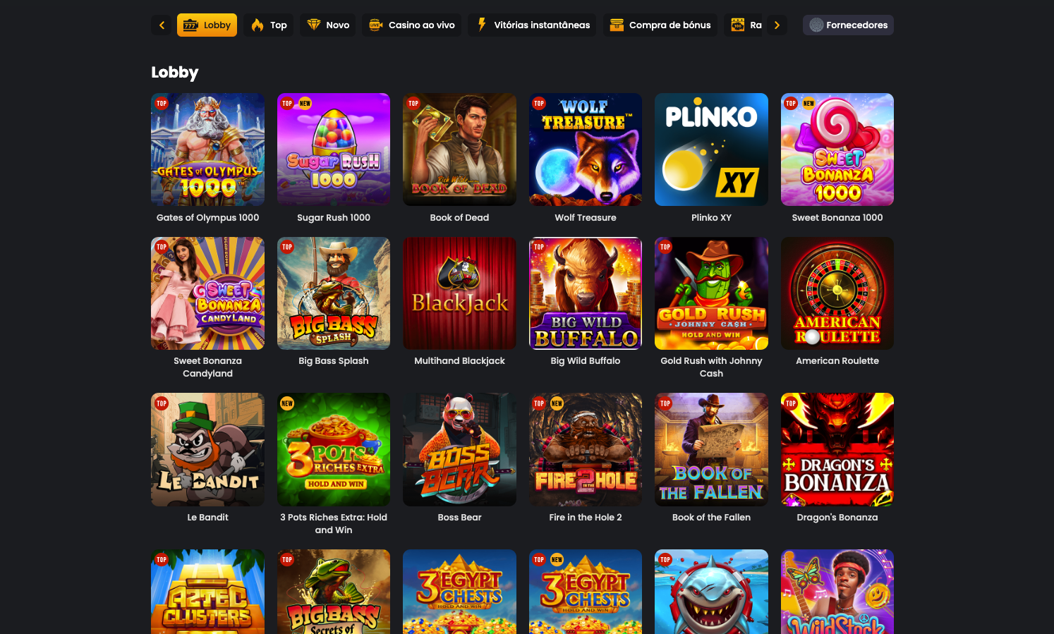 Jogos no Spinline Casino Spinline Casino Jogos